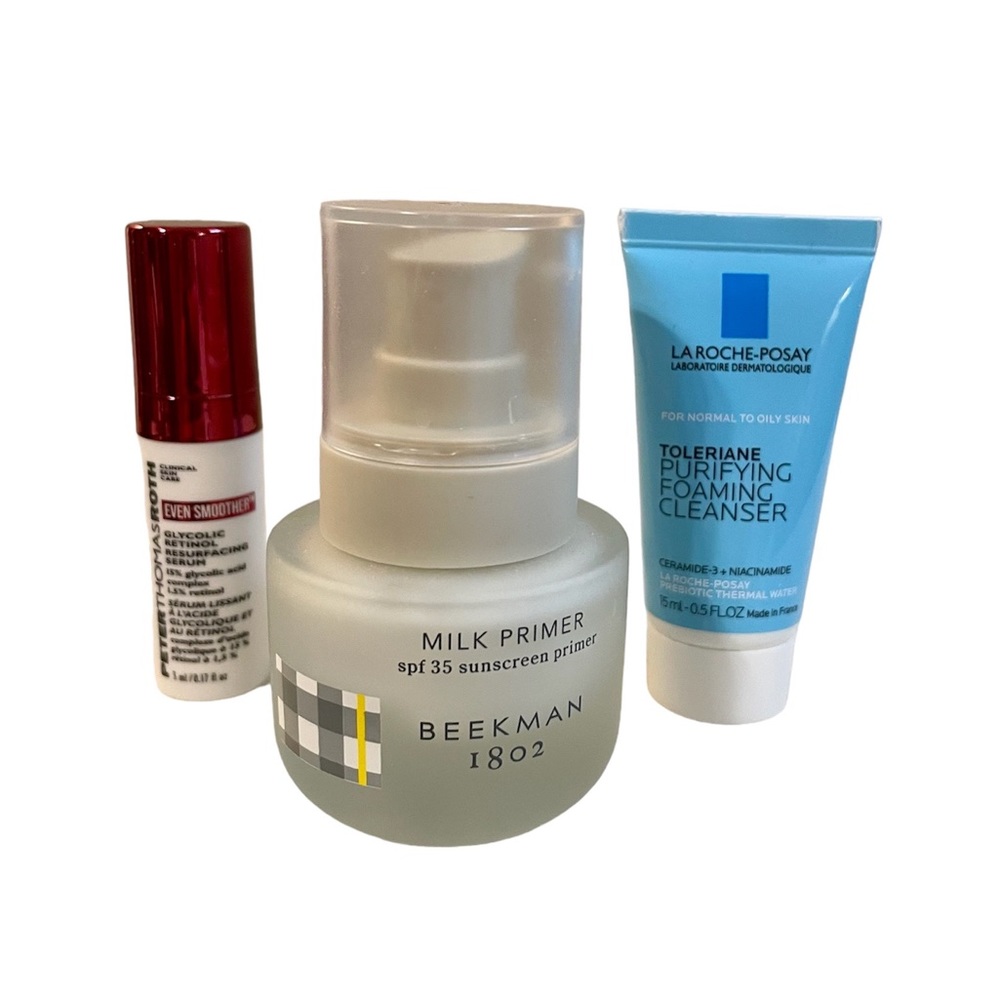 Beekman Primer + SPF, PTR skin care bundle
